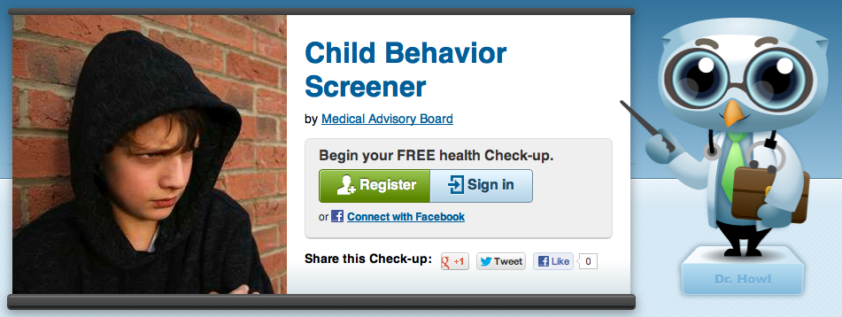 Child Behavior Screener