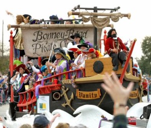 Pirates Parade Float 