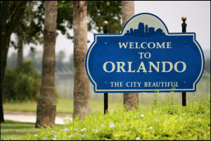 Welcome to Orlando Sign